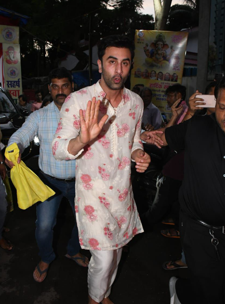 CHANDERI IVORY KURTA SET WITH FLORAL EMBROIDERY IN HUES OF LOVE My Store