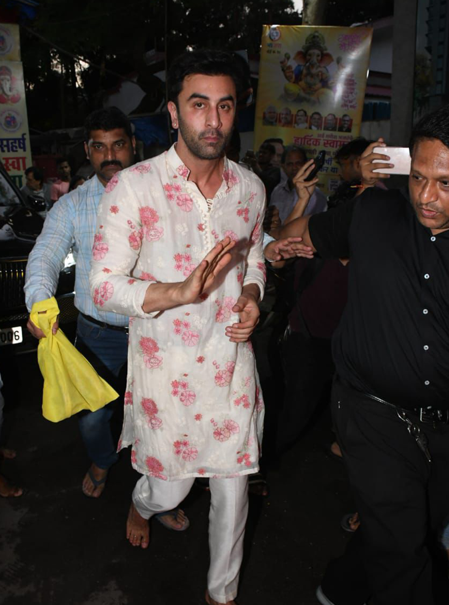 CHANDERI IVORY KURTA SET WITH FLORAL EMBROIDERY IN HUES OF LOVE My Store