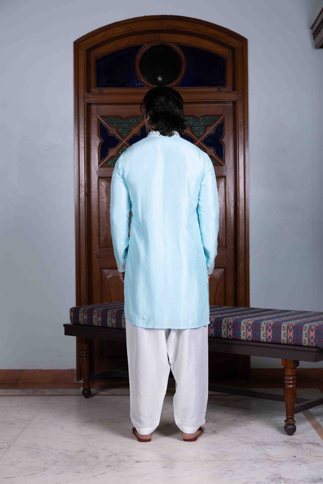 Emroidery kurta & pants Nafsstore